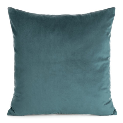 Zamatová obliečka 45x45 cm na vankúš GAJA modrá